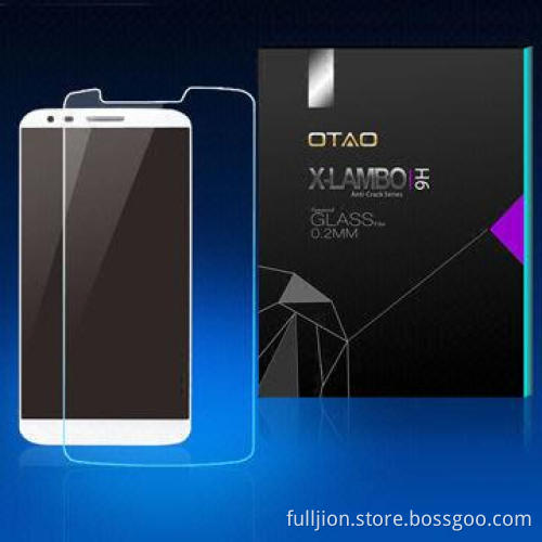 9h 0.15mm 0.2mm 2.5D Curved Edge Round Angle Tempered-glass Screen Protector for LG G2